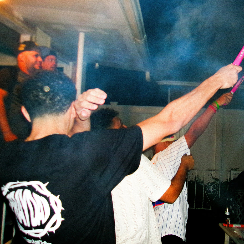 Black & White Crown Of Thorns Tee