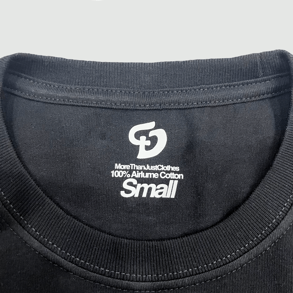 Black & White Crown Of Thorns Tee